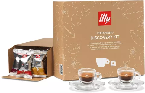 illy Discovery kit con 20 Capsule Caffè Iperespresso