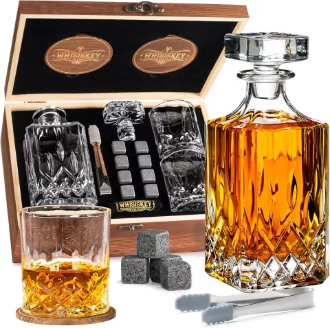 Set Regalo Whisky | Decanter e Bicchieri