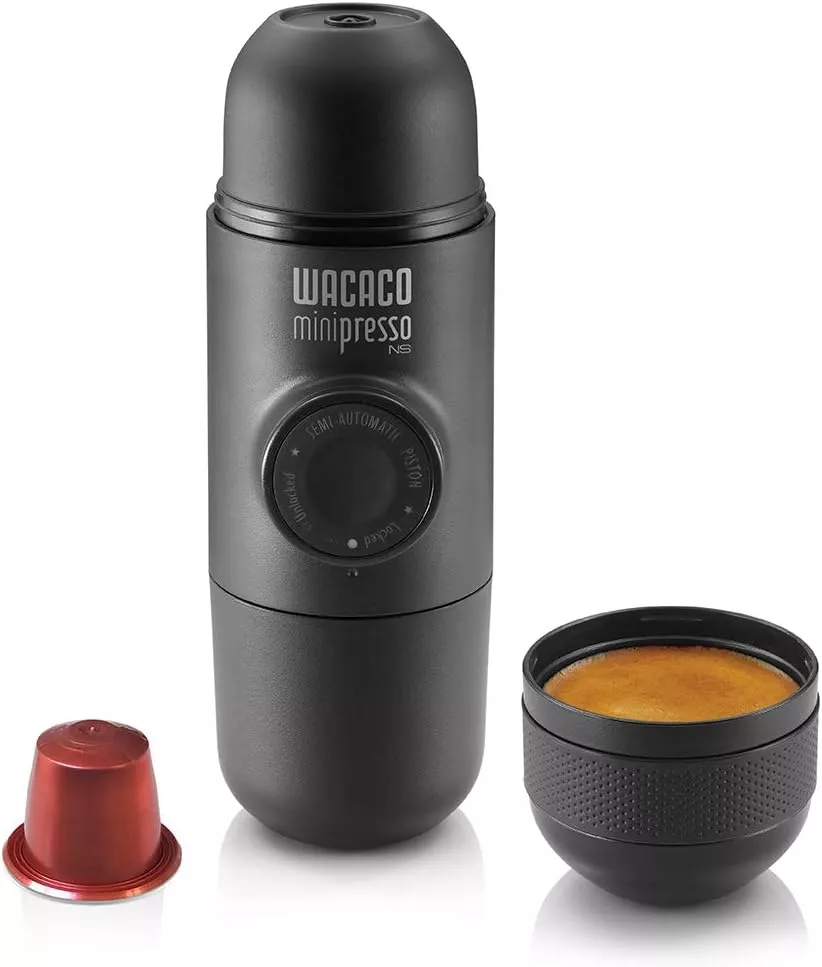 Macchina Espresso Portatile, Compatibile con Capsule Nespresso