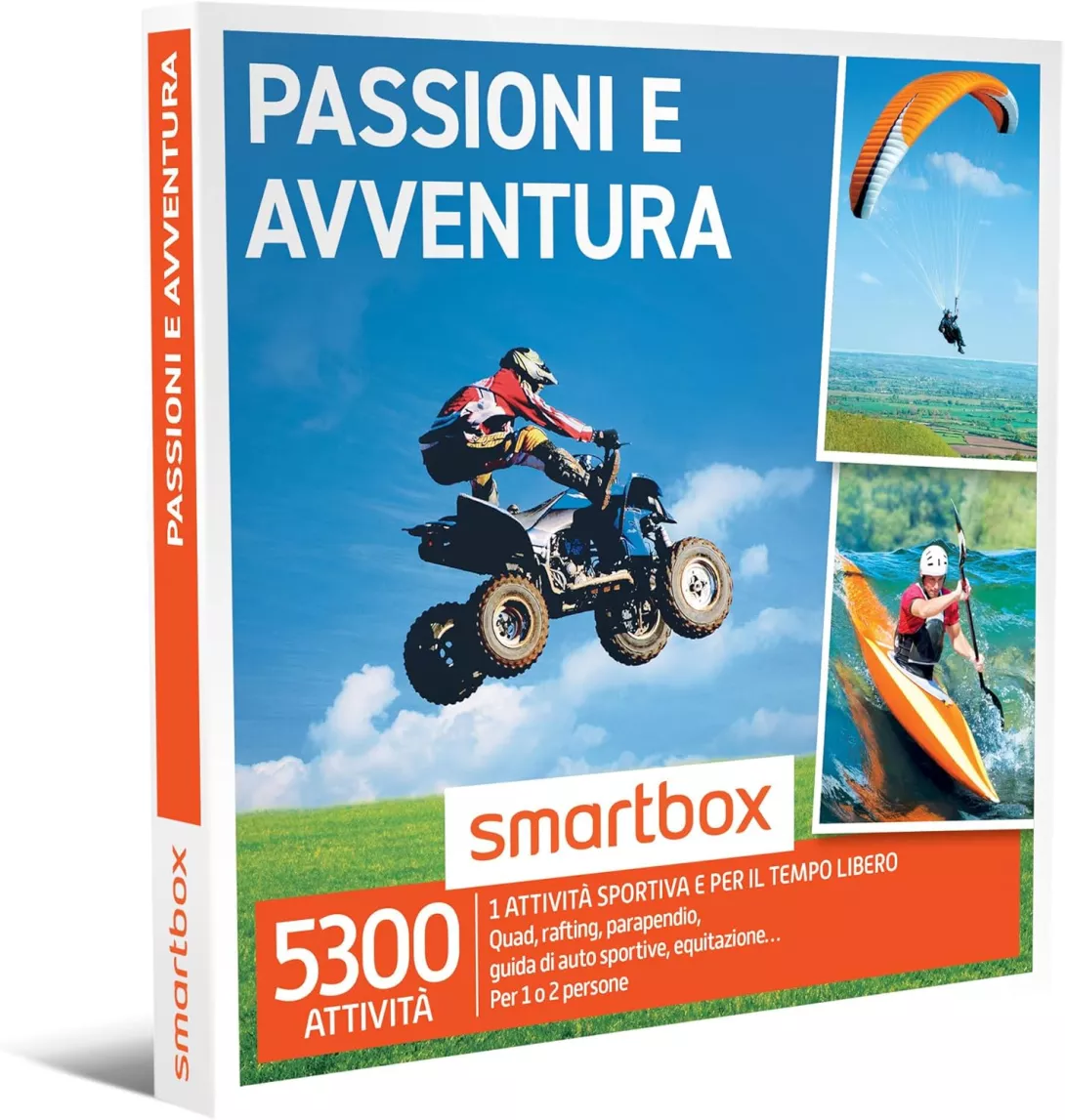 Cofanetto Regalo Smartbox: Avventure adrenaliniche personalizzate per ogni occasione